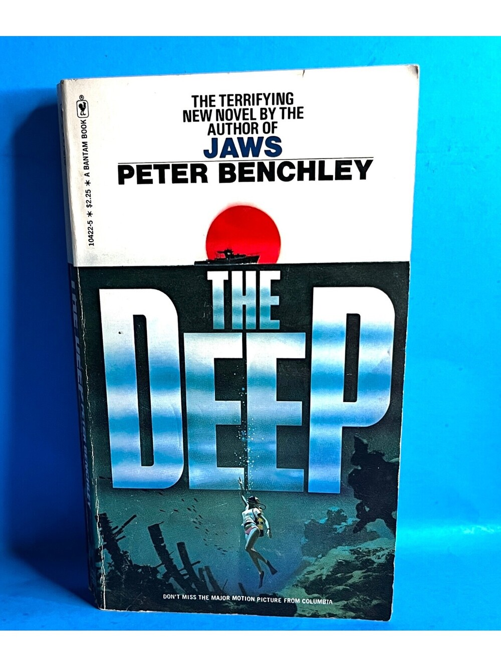 The Deep by Peter Benchley 1977 - 2nd Printing Movie Tie-In Vintage Paperback
